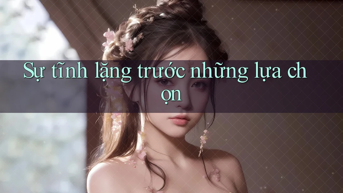 Sự tĩnh lặng trước những lựa chọn
