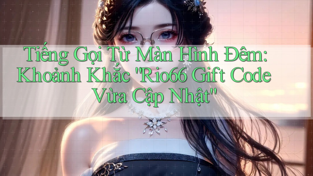 Tiếng Gọi Từ Màn Hình Đêm: Khoảnh Khắc “Rio66 Gift Code Vừa Cập Nhật