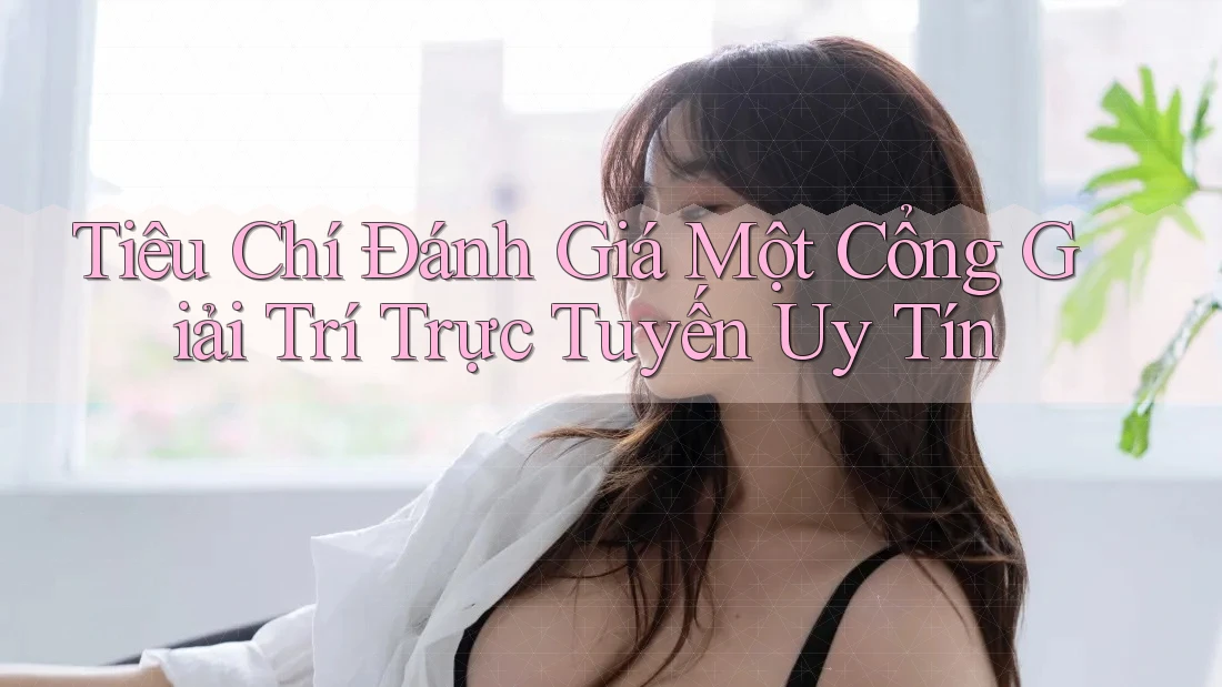 Tiêu Chí Đánh Giá Một Cổng Giải Trí Trực Tuyến Uy Tín