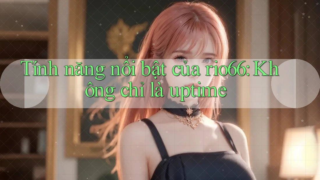 Tính năng nổi bật của rio66: Không chỉ là uptime Tính năng nổi bật của rio66: Không chỉ là uptime
