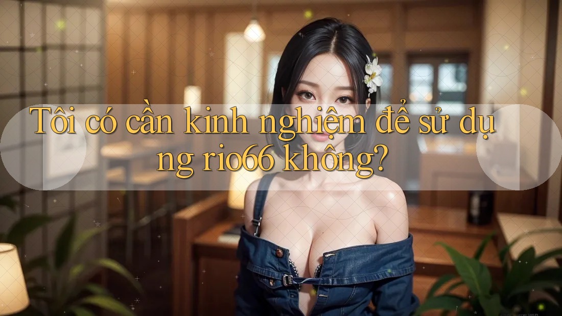 Tôi có cần kinh nghiệm để sử dụng rio66 không?