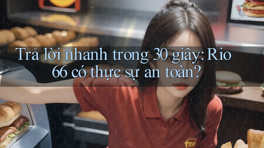Trả lời nhanh trong 30 giây: Rio66 có thực sự an toàn?