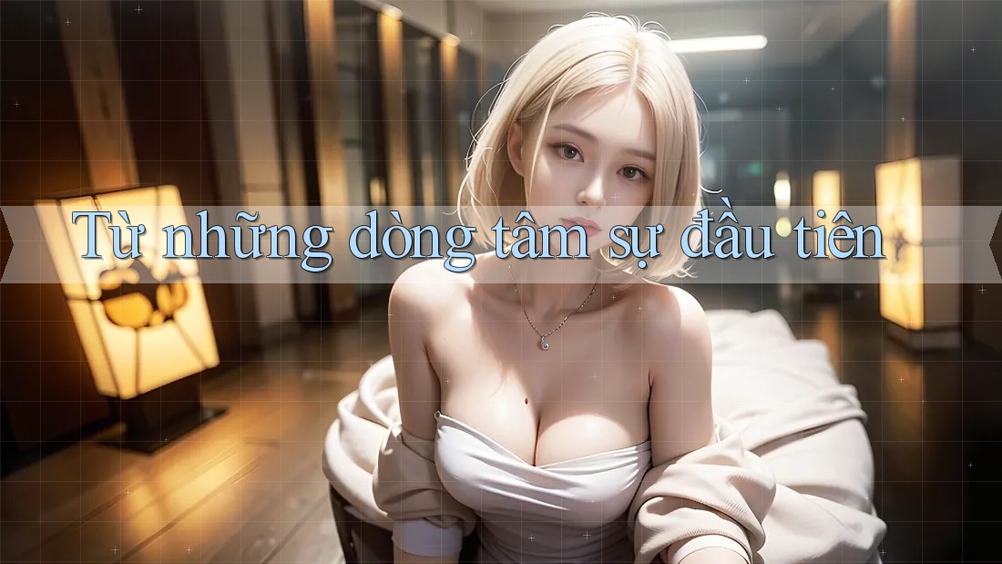 Từ những dòng tâm sự đầu tiên Từ những dòng tâm sự đầu tiên