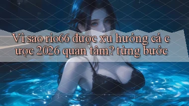 Vì sao rio66 được xu hướng cá cược 2026 quan tâm từng bước